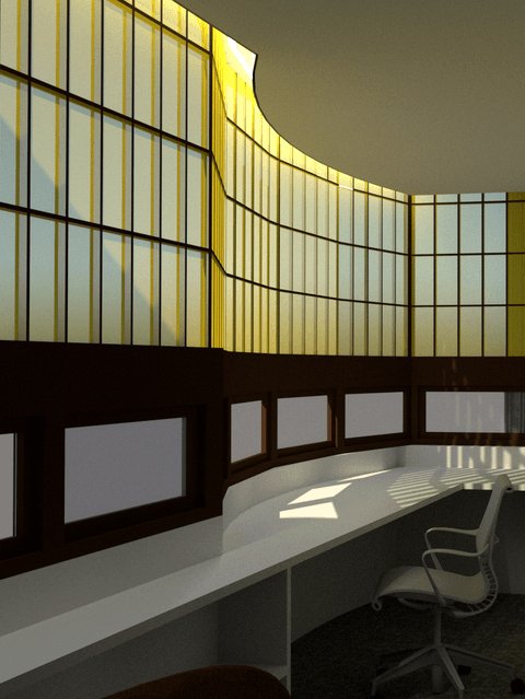 Image Renovation of an apartment in the Torres Blancas building, Madrid.